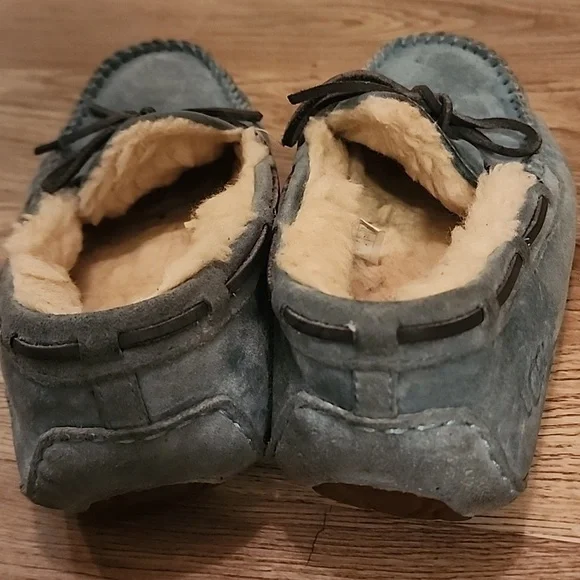 Ugg Dakota Atlantic Slippers Australia Womens Loafer  Aqua Teal Moccasin - Picture 16 of 16